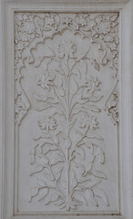 Close view of the designer wall at the Tomb of the lady (Bibi ka Maqwara)