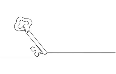 Key and keychain in the shape of a house isolated on white background. Key and label, Home key with house keychain on white background, 