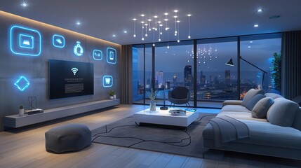 Smart home automation with connected devices