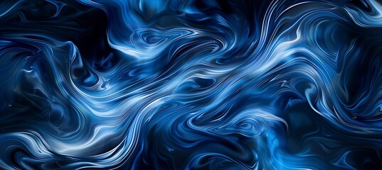 Obraz premium Beige and Blue Swirl: Elegant and Serene Background for a Calm and Sophisticated Atmosphere