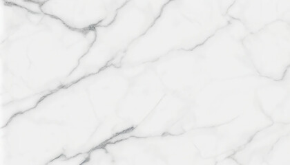 Obraz premium Luxurious white marble wallpaper with fine gray veining