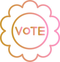 Vote Vector Icon