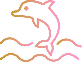 Dolphin Vector Icon © Malik Grafix