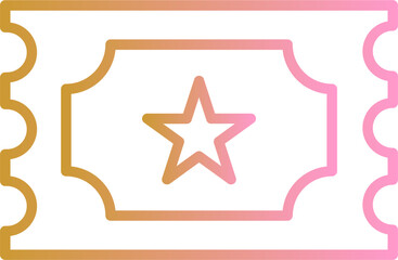 Tickets Vector Icon