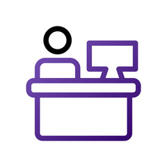 Reception Desk icon