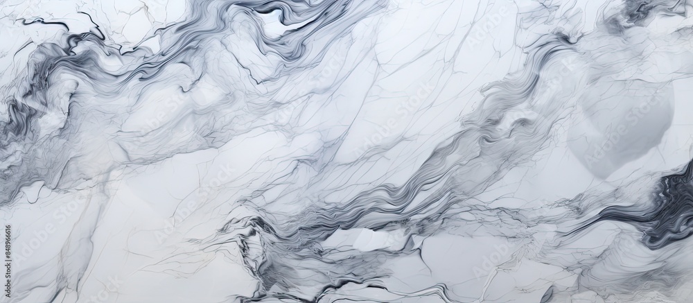 Poster white marble texture as a background for design work with copy space image