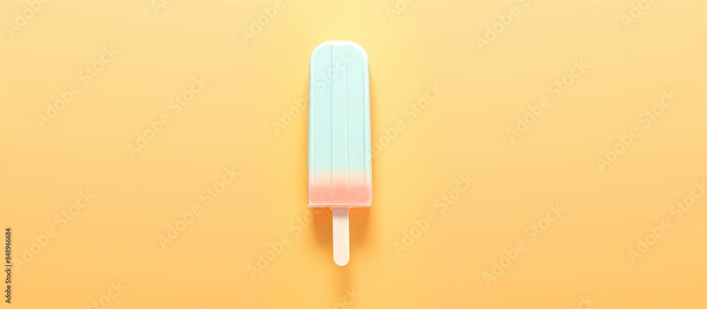 Poster minimalistic mobile wallpaper in a pastel color scheme with a high resolution digital art style feat