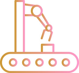 Conveyor Vector Icon