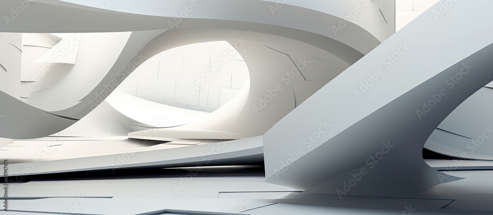 Aufkleber modern architectural shapes suitable as a background or wallpaper featuring abstract designs with co