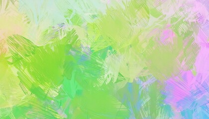 Spring abstract background painting 