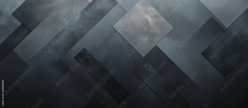 Poster a modern and sleek abstract background with gray texture and geometric elements is ideal for present