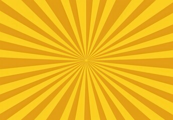 Obraz premium A yellow background with a large, bright yellow circle in the center. The circle is surrounded by a series of smaller circles, creating a spiral effect. Scene is energetic and vibrant