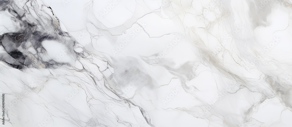 Poster white marble texture as a background for design work with copy space image