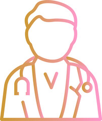 Male Doctor Vector Icon
