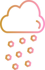 Hail Vector Icon