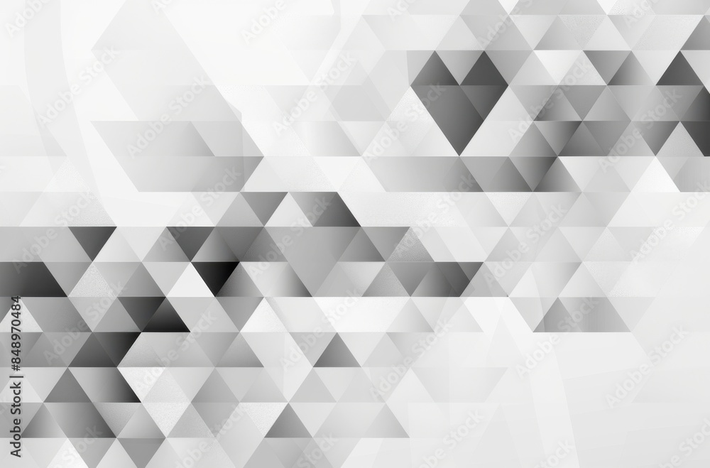 Aufkleber a white and black abstract background with triangles. the background is a simple geometric pattern w