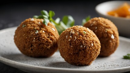 fried falafel balls