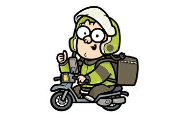 Courier Driver Character RG