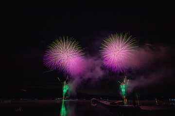 山中湖花火大会