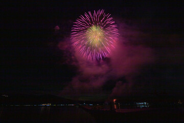 山中湖花火大会