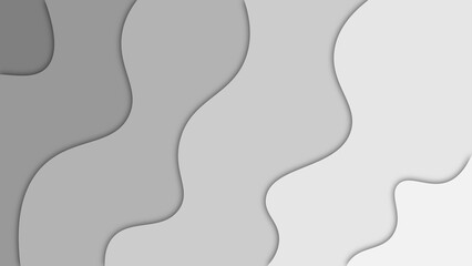 Paper cut style modern background