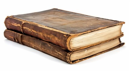 A comprehensive case law book with annotated cases isolated on a white background