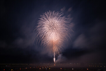 日本の夏花火