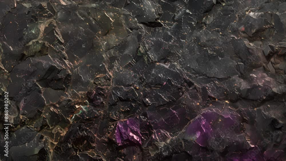 Poster the smoothness of obsidian is highlighted by its deep black color with hints of dark green and purpl