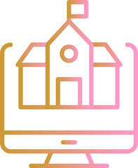 Homeschooling Vector Icon