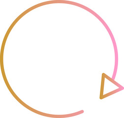 Cycle Arrow Vector Icon