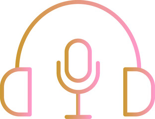 Podcast Vector Icon