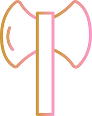 Wood Axe Vector Icon