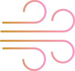 Wind Sign Vector Icon