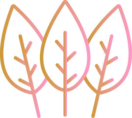 Tobacco Leafs Vector Icon