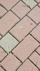 background of paving slabs in the city park