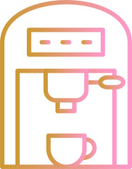 Coffee Machine II Vector Icon