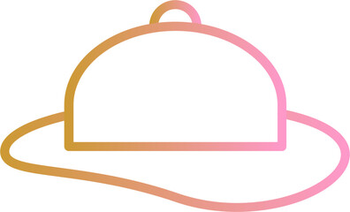 Woman's Hat Vector Icon