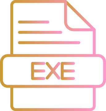 EXE Vector Icon