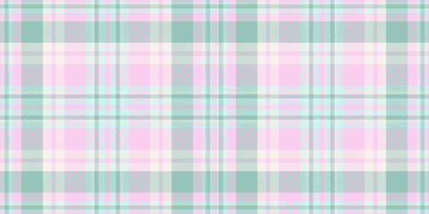 Mexican background texture tartan, napkin fabric plaid textile. Tie seamless vector pattern check in light and pastel colors.