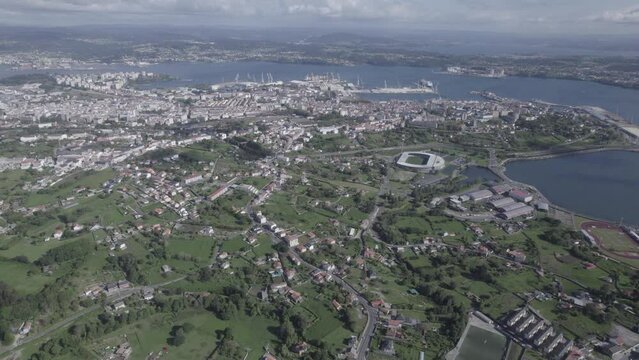 Dron Ferrol, grabado con un AIR 2S