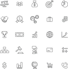vector of icons set design