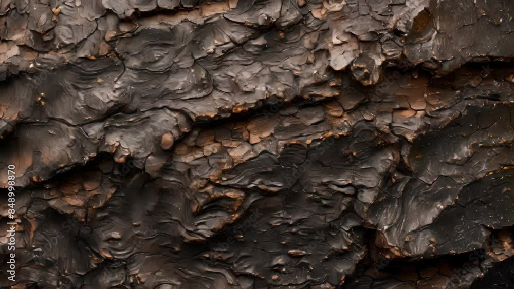 Poster smooth and velvety bark with a glossy sheen creating a sleek and polished appearance.