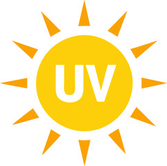 UV sun protection icon