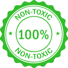 Non toxic stamp badge