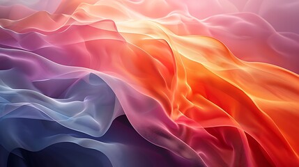 Obraz premium An abstract background with layered ellipses creating a sense of motion, soft pastel colors, hd quality, digital rendering, high contrast, geometric design, modern aesthetic, artistic abstraction.
