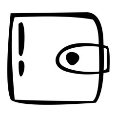 Hand drawn business icon