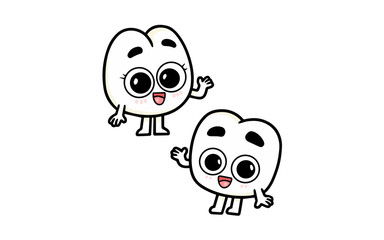 Happy Teeth Character RG