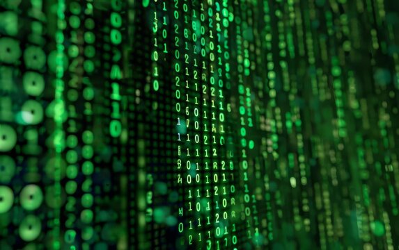 Abstract representations of encrypted codes and data transfer processes
