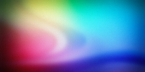 Vivid and colorful abstract gradient background featuring a seamless blend of green, yellow, blue, and red hues, perfect for modern digital designs, artistic projects, and creative visuals
