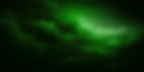 Mysterious green gradient background featuring deep and bright green hues, creating an atmospheric and dynamic effect. Perfect for creative designs seeking a nature-inspired and enigmatic touch